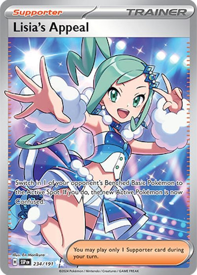 Image for Lisia's Appeal (SV08: Surging Sparks) (234/191) - Pokemon