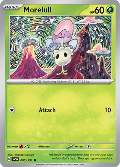 Image for Morelull (SV08: Surging Sparks) (008/191) - Pokemon