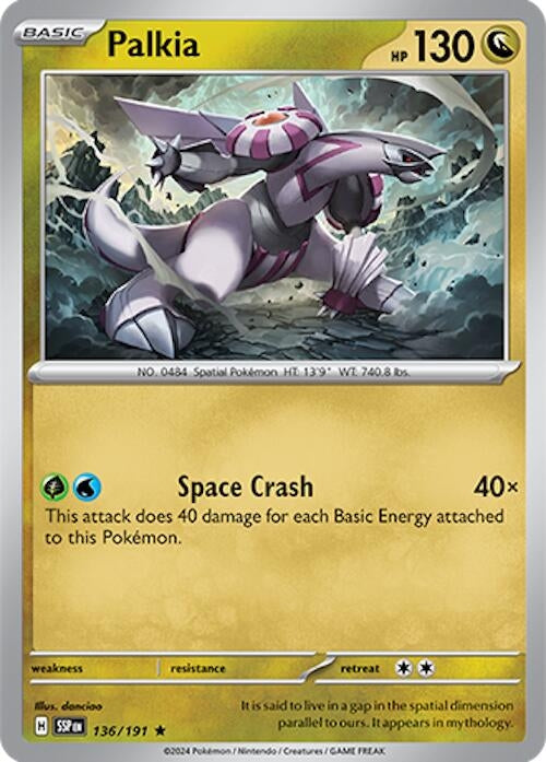 Image for Palkia (SV08: Surging Sparks) (136/191) - Pokemon