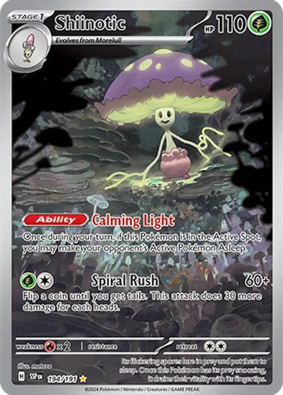 Image for Shiinotic (SV08: Surging Sparks) (194/191) - Pokemon