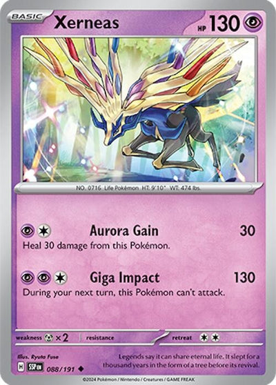 Image for Xerneas (SV08: Surging Sparks) (088/191) - Pokemon