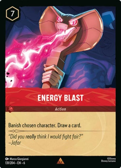 Image for Energy Blast (Azurite Sea) (131/204) - Disney Lorcana
