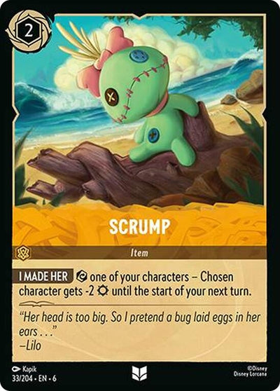 Image for Scrump (Azurite Sea) (33/204) - Disney Lorcana
