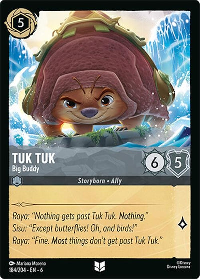 Image for Tuk Tuk - Big Buddy (Azurite Sea) (184/204) - Disney Lorcana