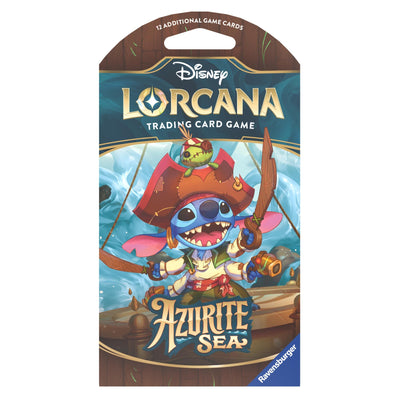 Image for Disney Lorcana: Azurite Sea Sleeved Booster Pack - Disney Lorcana