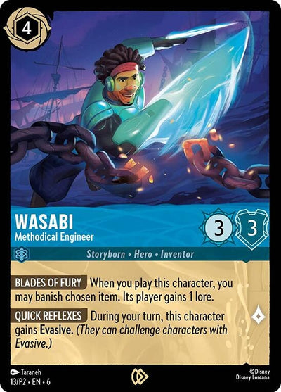 Image for Wasabi - Methodical Engineer (Disney Lorcana Promo Cards) (13) - Disney Lorcana