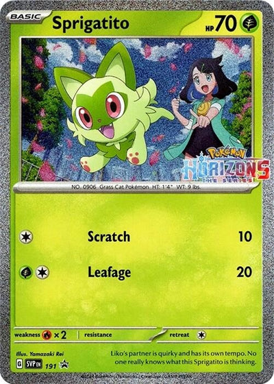 Image for Sprigatito - 191 (SV: Scarlet & Violet Promo Cards) (191) - Pokemon