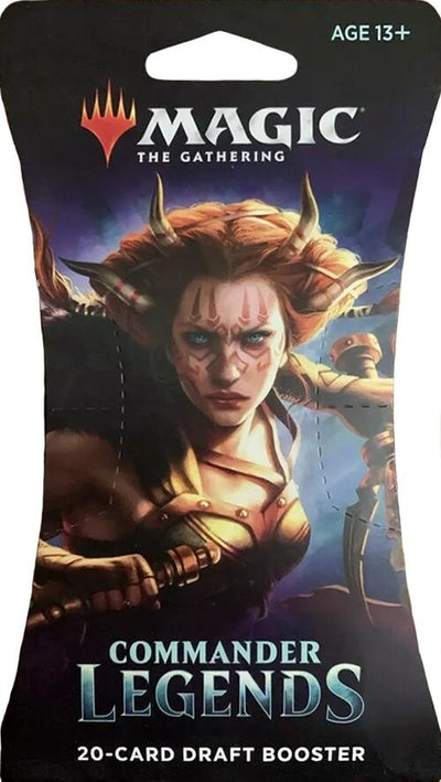 Image for Commander Legends - Sleeved Draft Booster Pack (CMR)