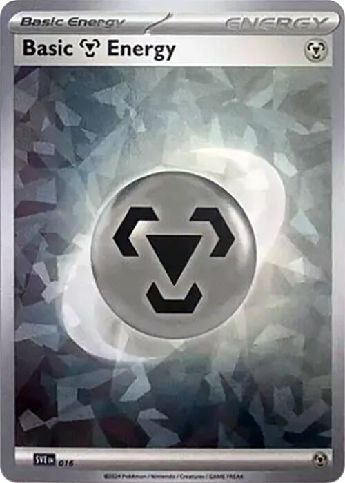 Image for Basic Metal Energy (Cracked Ice Holo) (SV07: Stellar Crown) (016) - Pokemon