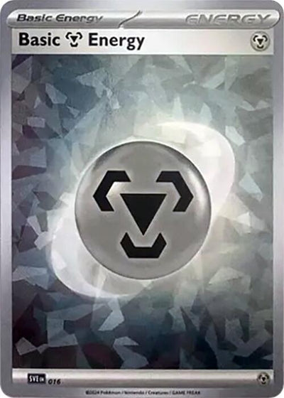 Image for Basic Metal Energy (Cracked Ice Holo) (SV07: Stellar Crown) (016) - Pokemon