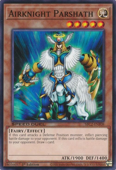Image for Airknight Parshath (Speed Duel: Battle City Finals) (SBC2-ENF08) - YuGiOh