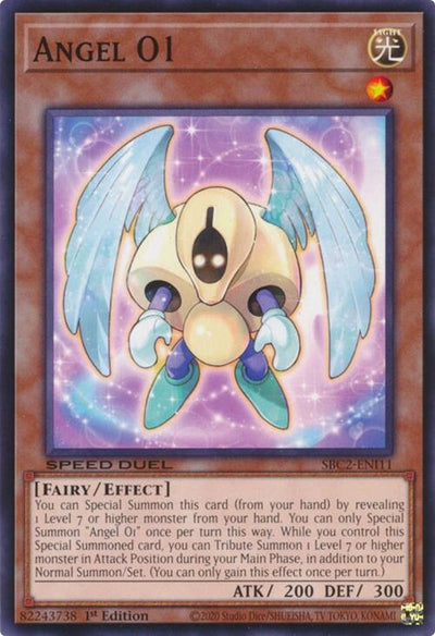 Image for Angel O1 (Speed Duel: Battle City Finals) (SBC2-ENI11) - YuGiOh