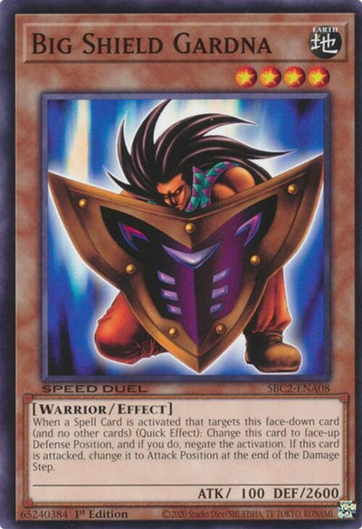 Image for Big Shield Gardna (Speed Duel: Battle City Finals) (SBC2-ENA08) - YuGiOh