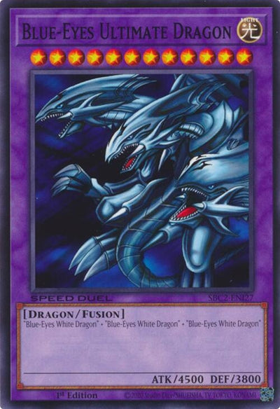Image for Blue-Eyes Ultimate Dragon (Speed Duel: Battle City Finals) (SBC2-ENI27) - YuGiOh
