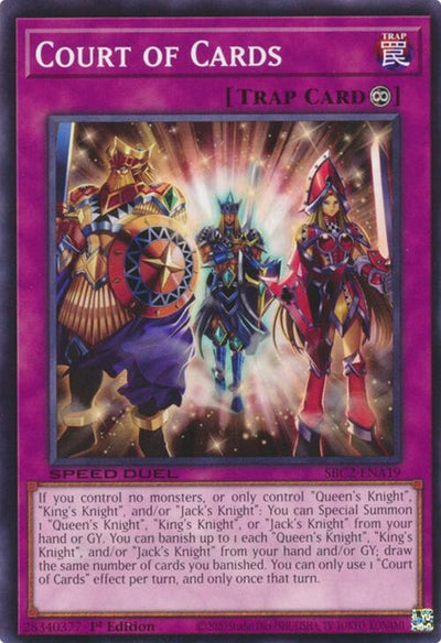 Image for Court of Cards (Speed Duel: Battle City Finals) (SBC2-ENA19) - YuGiOh