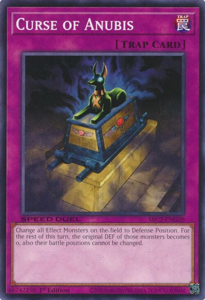 Image for Curse of Anubis (Speed Duel: Battle City Finals) (SBC2-ENG20) - YuGiOh