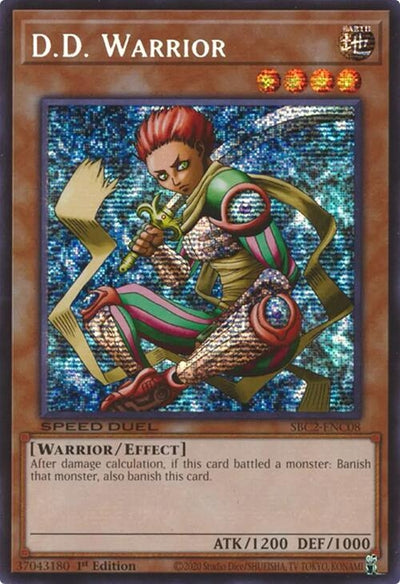 Image for D.D. Warrior (PSR) (Speed Duel: Battle City Finals) (SBC2-ENC08) - YuGiOh