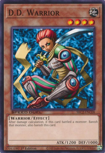 Image for D.D. Warrior (Speed Duel: Battle City Finals) (SBC2-ENC08) - YuGiOh
