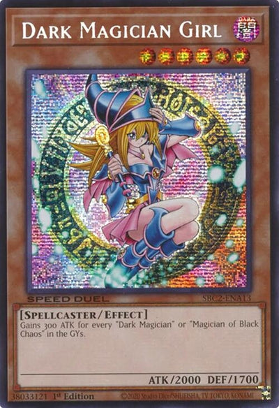 Image for Dark Magician Girl (PSR) (Speed Duel: Battle City Finals) (SBC2-ENA13) - YuGiOh