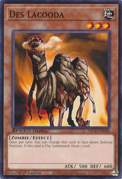 Image for Des Lacooda (Speed Duel: Battle City Finals) (SBC2-ENG08) - YuGiOh