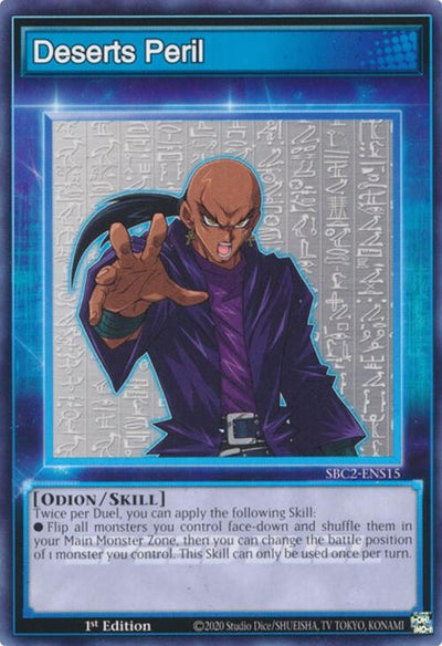 Image for Deserts Peril (Speed Duel: Battle City Finals) (SBC2-ENS15) - YuGiOh