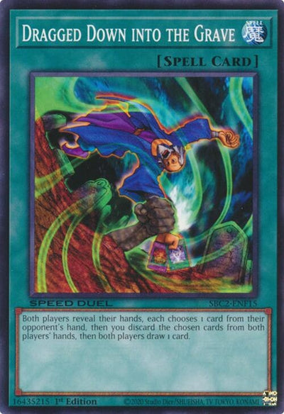 Image for Dragged Down into the Grave (Speed Duel: Battle City Finals) (SBC2-ENF15) - YuGiOh