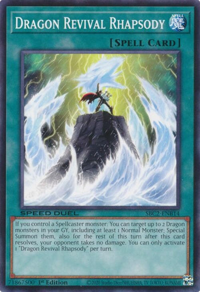 Image for Dragon Revival Rhapsody (Speed Duel: Battle City Finals) (SBC2-ENB14) - YuGiOh