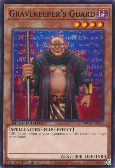 Image for Gravekeeper's Guard (Speed Duel: Battle City Finals) (SBC2-ENG04) - YuGiOh