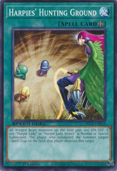 Image for Harpies' Hunting Ground (Speed Duel: Battle City Finals) (SBC2-ENH15) - YuGiOh