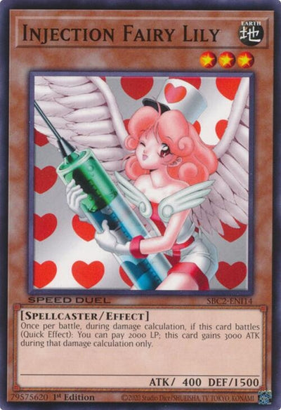 Image for Injection Fairy Lily (Speed Duel: Battle City Finals) (SBC2-ENI14) - YuGiOh
