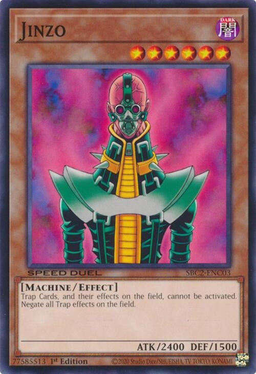 Image for Jinzo (Speed Duel: Battle City Finals) (SBC2-ENC03) - YuGiOh