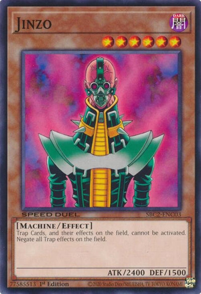 Image for Jinzo (Speed Duel: Battle City Finals) (SBC2-ENC03) - YuGiOh