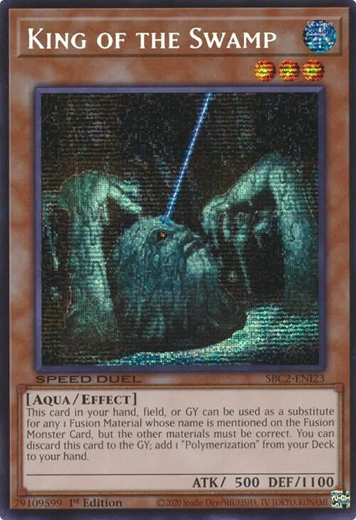 Image for King of the Swamp (PSR) (Speed Duel: Battle City Finals) (SBC2-ENI23) - YuGiOh