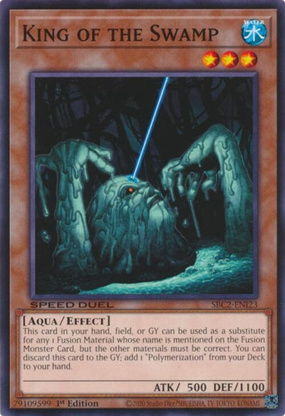 Image for King of the Swamp (Speed Duel: Battle City Finals) (SBC2-ENI23) - YuGiOh