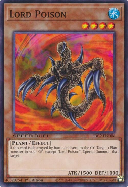 Image for Lord Poison (Speed Duel: Battle City Finals) (SBC2-END06) - YuGiOh