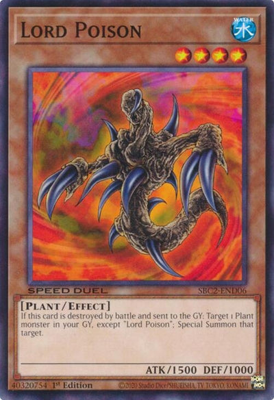 Image for Lord Poison (Speed Duel: Battle City Finals) (SBC2-END06) - YuGiOh