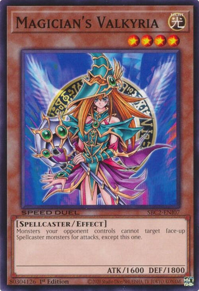 Image for Magician's Valkyria (Speed Duel: Battle City Finals) (SBC2-ENI07) - YuGiOh