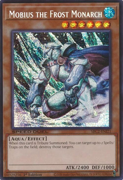 Image for Mobius the Frost Monarch (PSR) (Speed Duel: Battle City Finals) (SBC2-ENI21) - YuGiOh