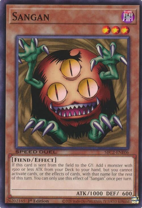 Image for Sangan (Speed Duel: Battle City Finals) (SBC2-ENE06) - YuGiOh