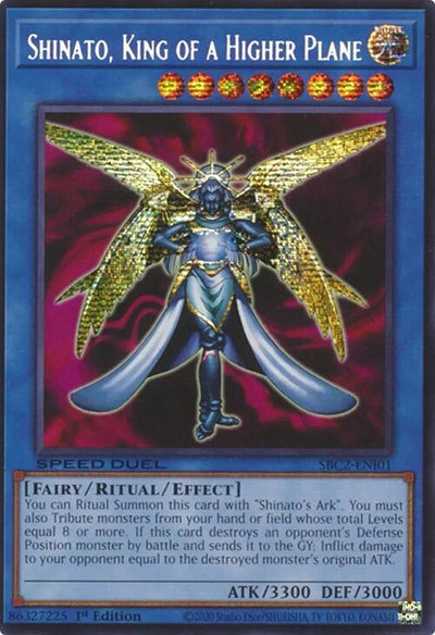 Image for Shinato, King of a Higher Plane (PSR) (Speed Duel: Battle City Finals) (SBC2-ENI01) - YuGiOh