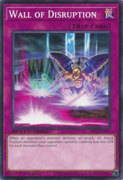 Image for Wall of Disruption (Speed Duel: Battle City Finals) (SBC2-ENF19) - YuGiOh