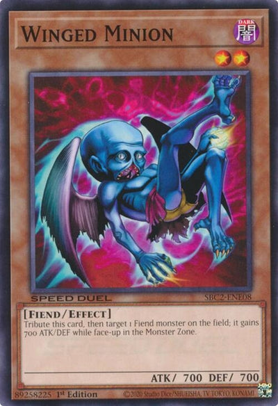 Image for Winged Minion (Speed Duel: Battle City Finals) (SBC2-ENE08) - YuGiOh