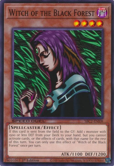 Image for Witch of the Black Forest (Speed Duel: Battle City Finals) (SBC2-ENI08) - YuGiOh