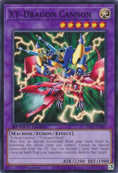 Image for XY-Dragon Cannon (Speed Duel: Battle City Finals) (SBC2-ENB21) - YuGiOh