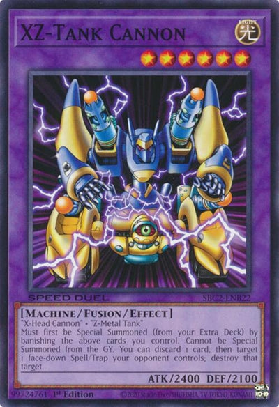 Image for XZ-Tank Cannon (Speed Duel: Battle City Finals) (SBC2-ENB22) - YuGiOh