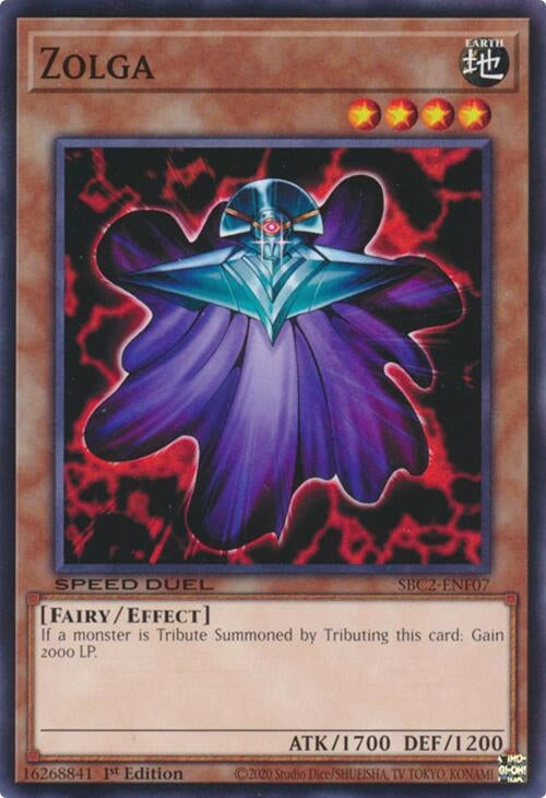 Image for Zolga (Speed Duel: Battle City Finals) (SBC2-ENF07) - YuGiOh