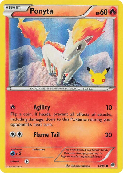 Image for Ponyta (Celebrations) (014/083) - Pokemon