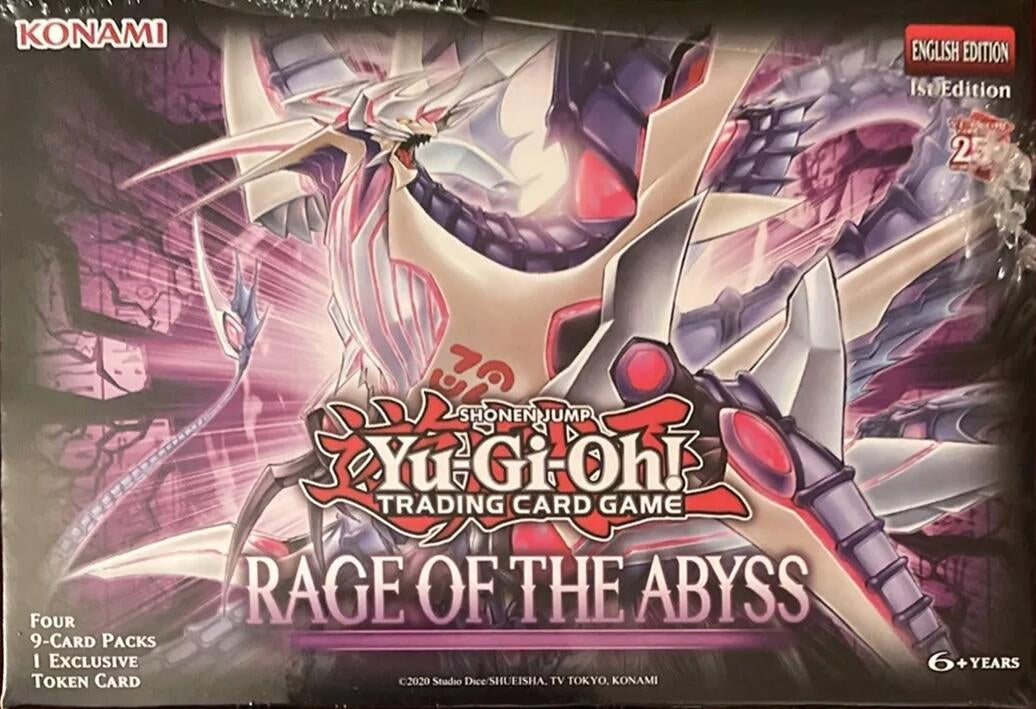 Image for Rage of the Abyss Booster Box [1st Edition] Mini Box (Retail Exclusive) [Rage of the Abyss]