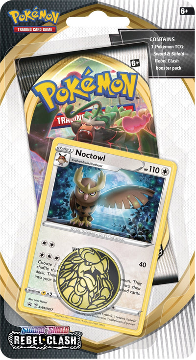 Rebel Clash Single Pack Blister [Noctowl] (SWSH02)