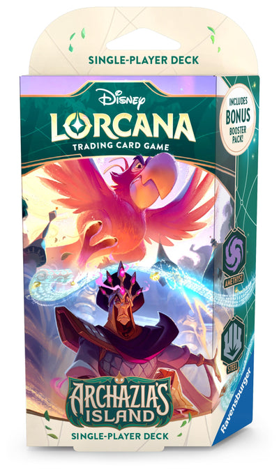 Image for Disney Lorcana: Archazia's Island Starter Deck (Amethyst & Steel) - Disney Lorcana